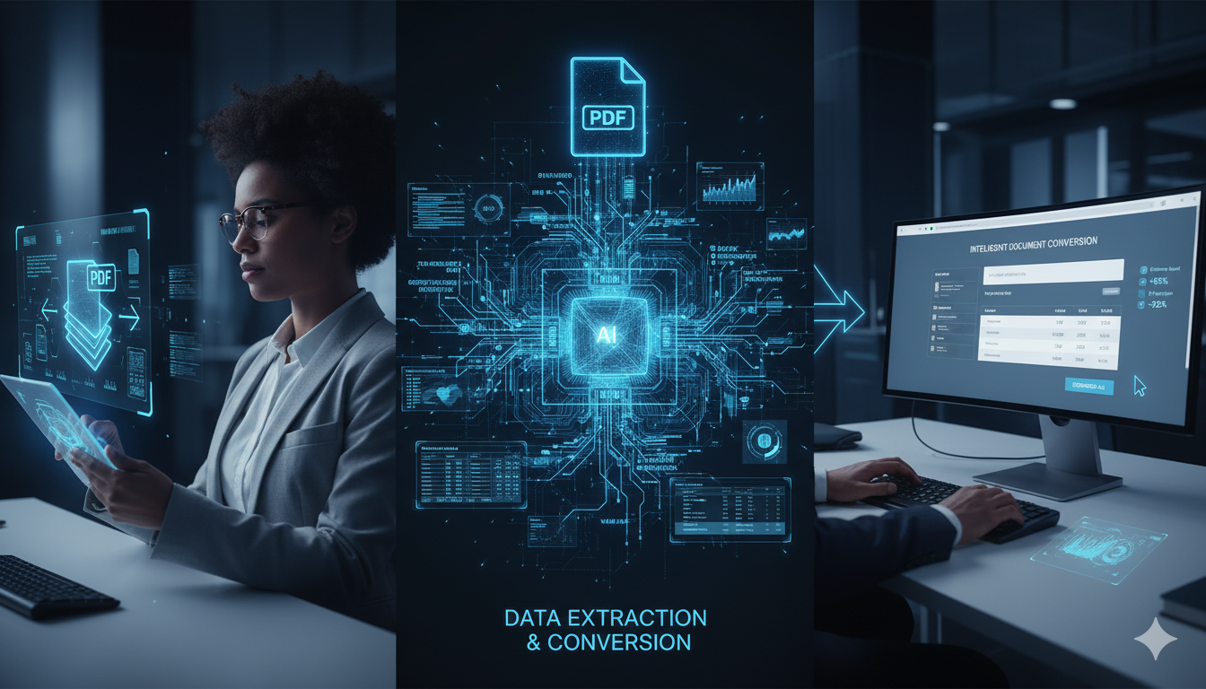 Interface de um dashboard de análise de dados numa tela de portátil